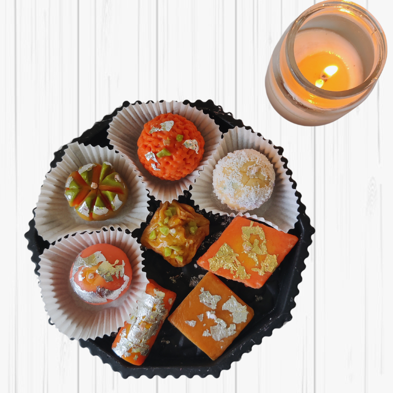 "MITHAI BOX" Soy Wax Scented Candles