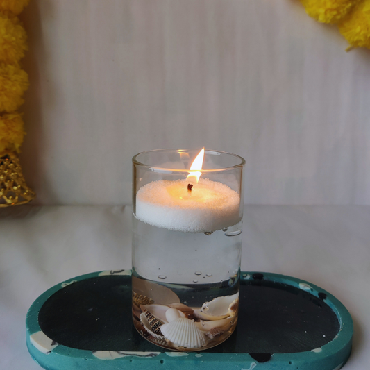 SEA-SHELLS Soy Wax Pearl Candle