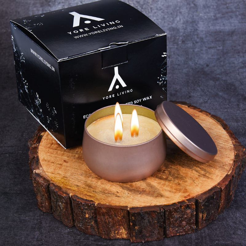 "TRANQUILITY"- Triple wick scented candle