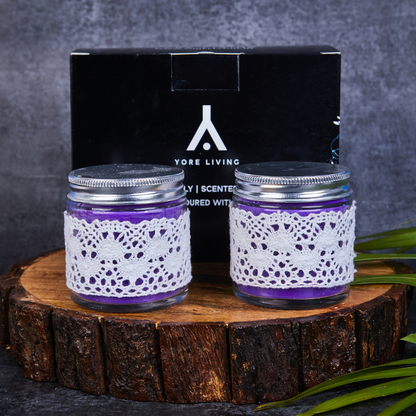 "BOHO-VIBE"- Set of 2 Scented Soy Wax Candles